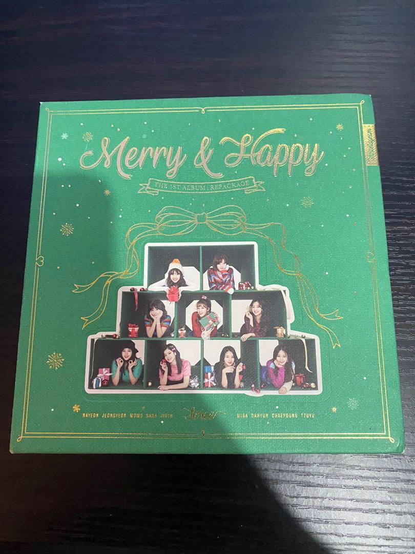 Twice Merry And Happy Album Only Unsealed Hobbies Toys Memorabilia Collectibles K Wave On Carousell