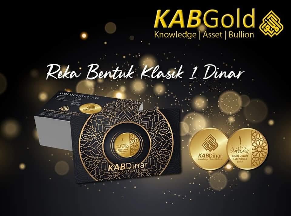 Uncang emas KAB gold milik syarikat bumiputera, Luxury, Accessories on  Carousell