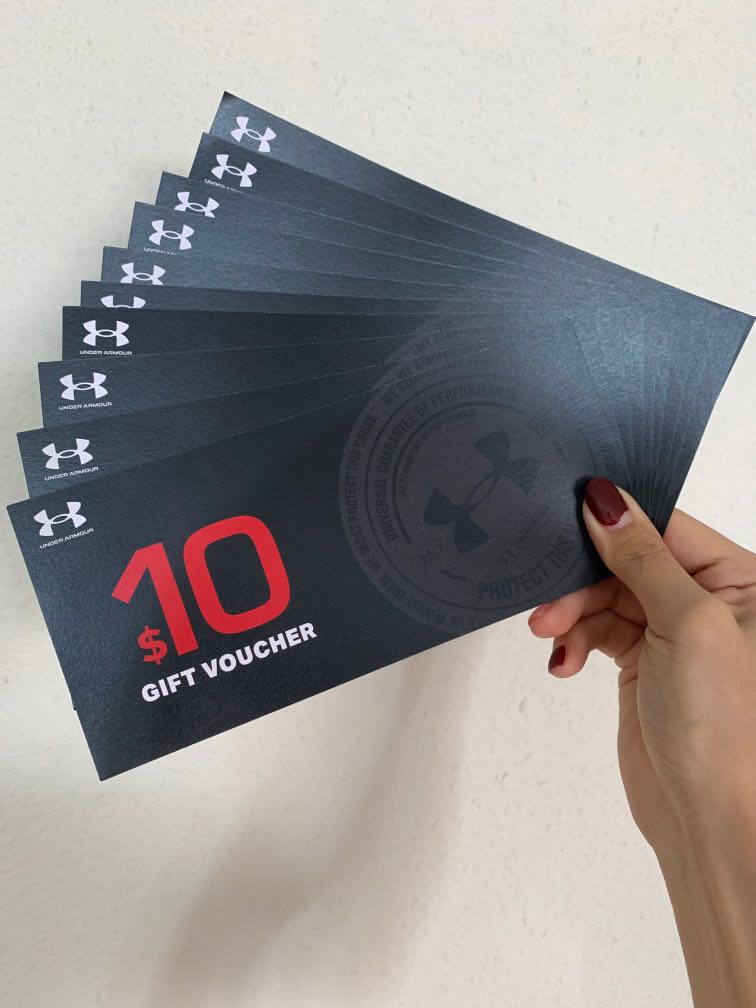 under armour voucher
