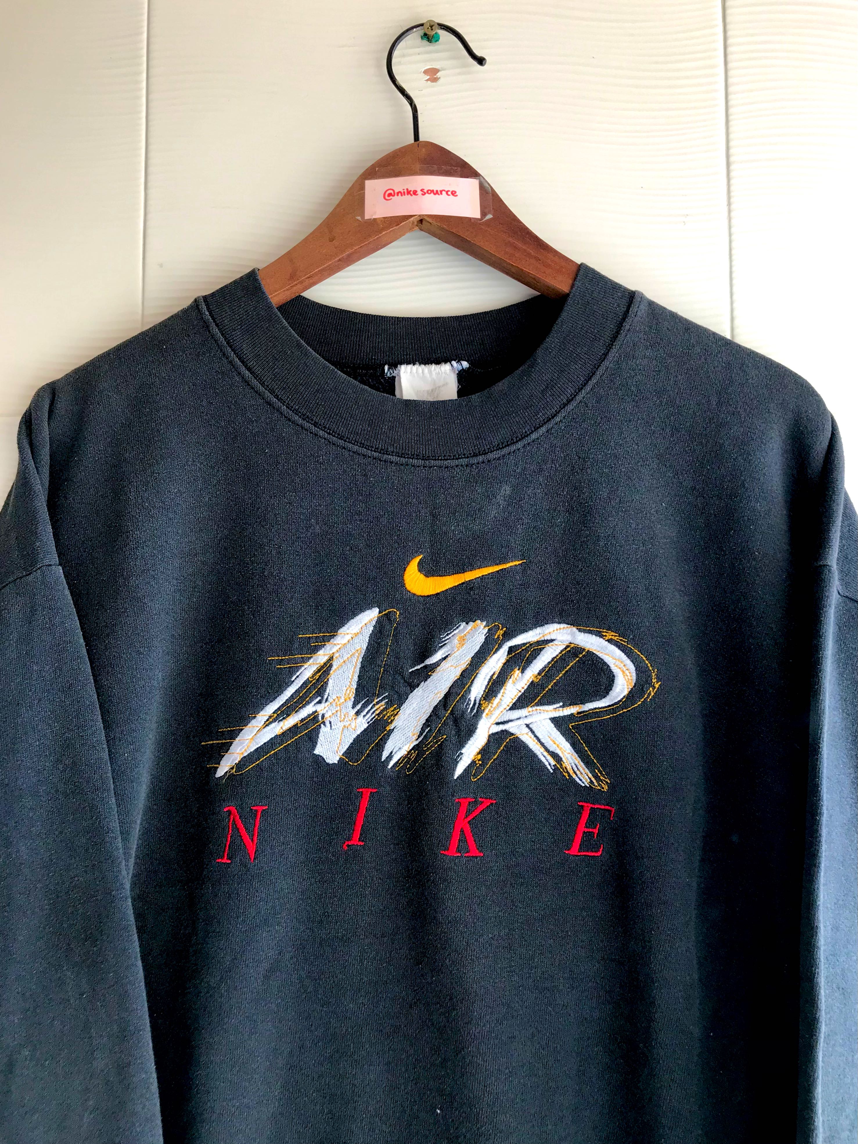Vintage 90 s rare Nike air sweatshirt vtg Men s Fashion Tops Sets Tshirts Polo Shirts on Carousell