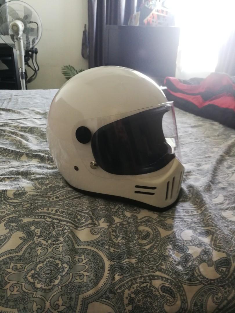 Vintage Drag Racer Helmet Auto Accessories on Carousell