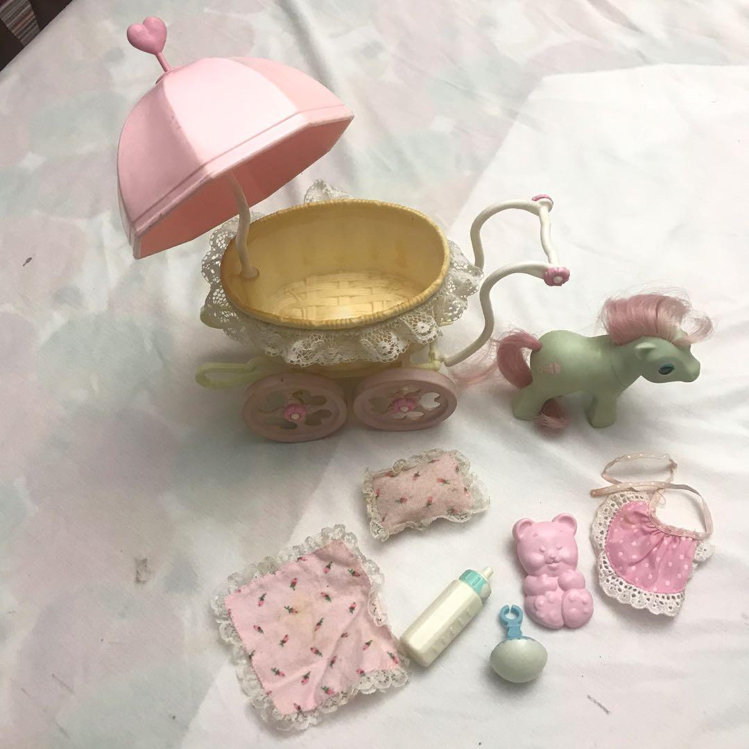 Vintage My Little Pony Baby Buggy Hobbies Toys Collectibles Memorabilia Fan Merchandise on Carousell