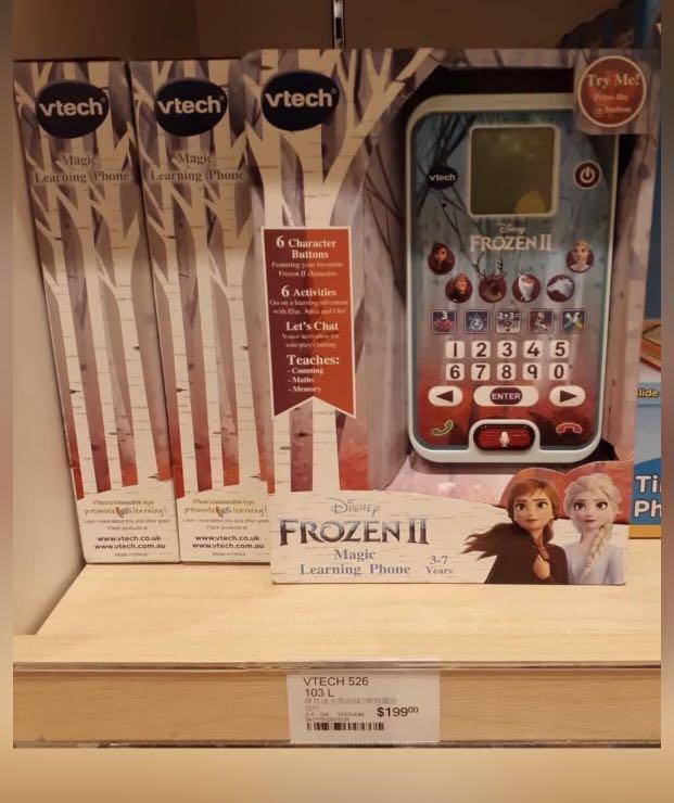 Vtech frozen 2 best sale magic learning phone