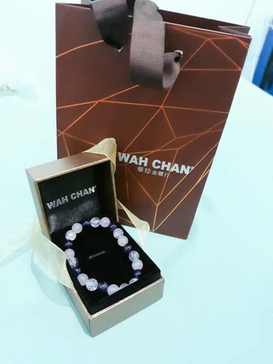 WAH CHAN Crystal bracelet Women s Fashion Jewelry Organisers Bracelets on Carousell