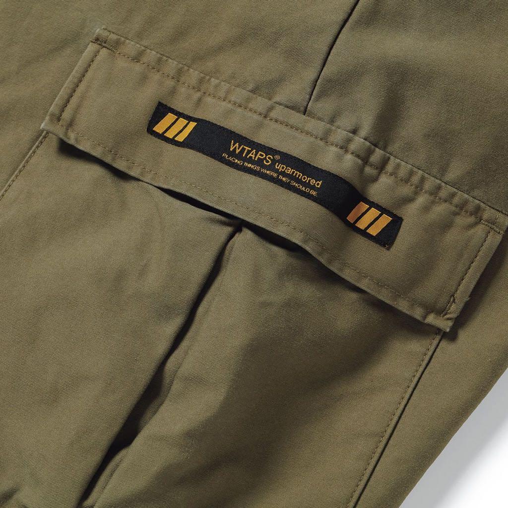 全新Wtaps 201WVDT-PTM03 Jungle Stock 01 Trousers Cotton Satin XL 