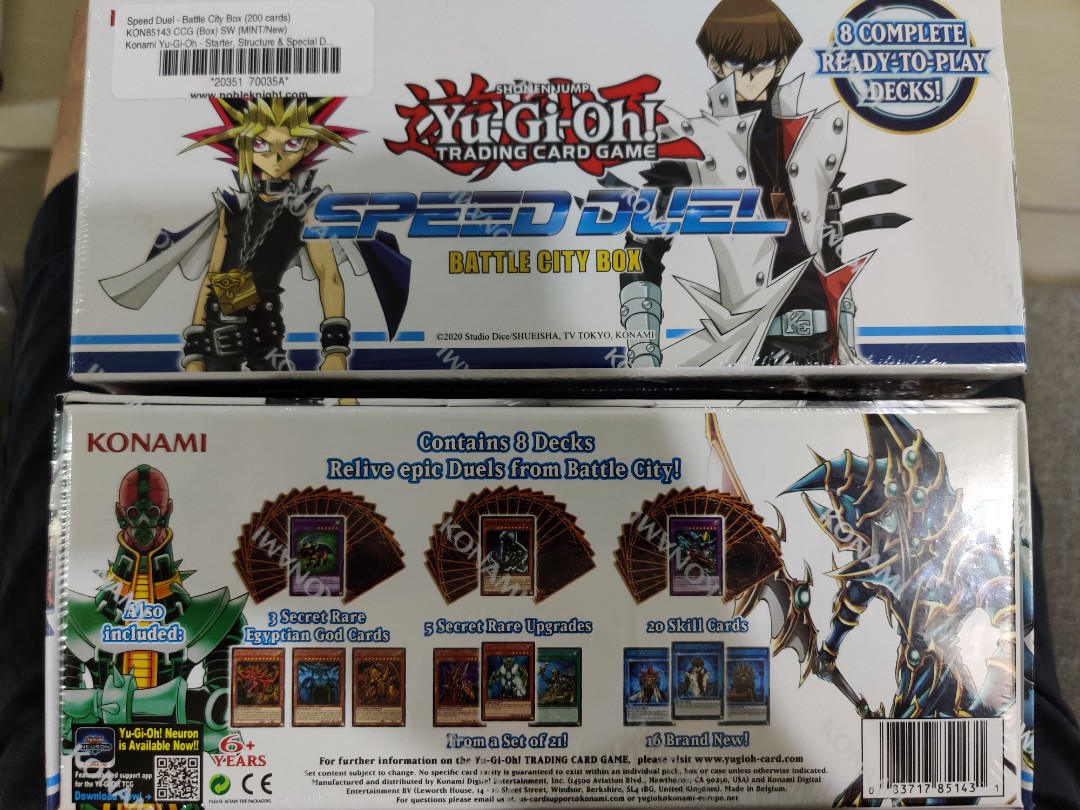 Auflage EN Yu-Gi-Oh Speed Duel: Battle City Box 1