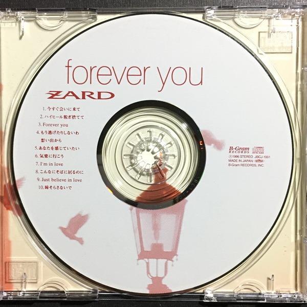 Zard - Forever You 日版CD 3000yen 坂井泉水第6張專輯Made In