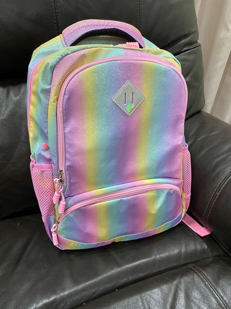 Glitter school bag best sale