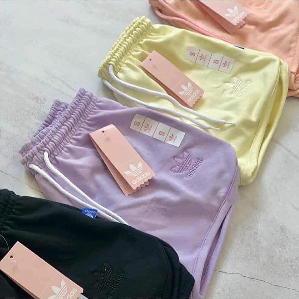 Adidas sales shorts pastel