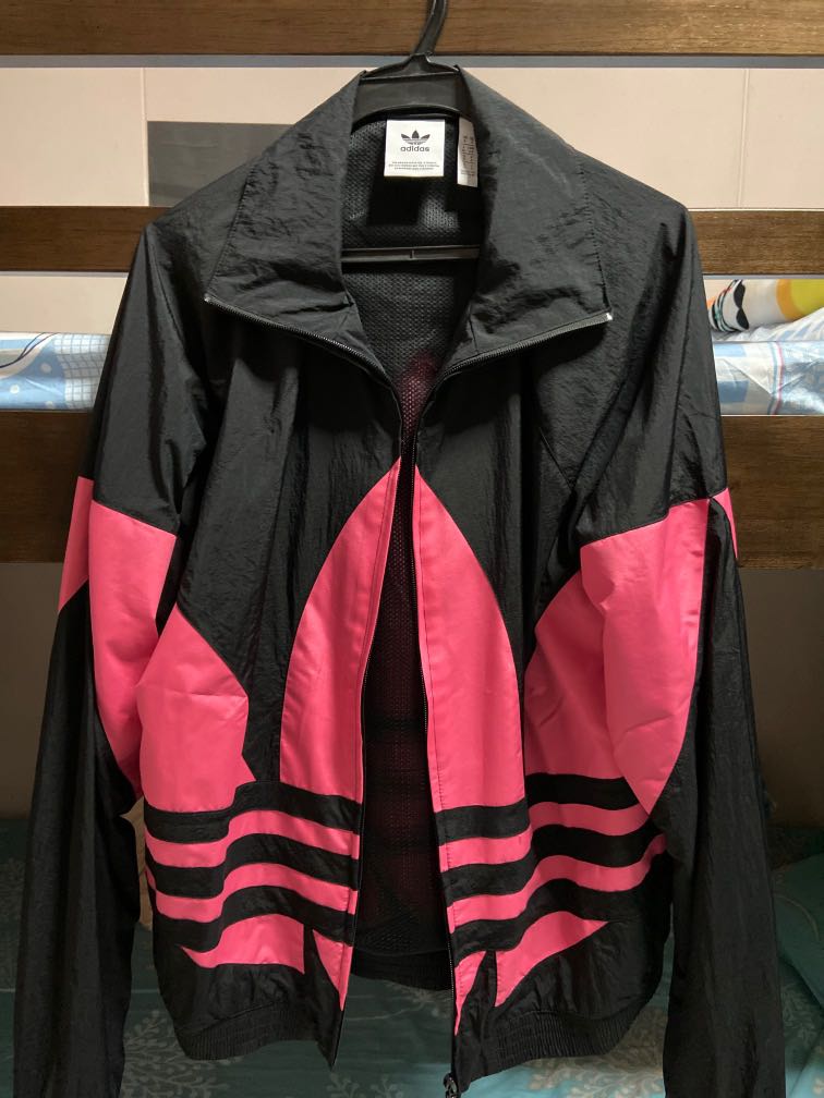 adidas windbreaker colorful