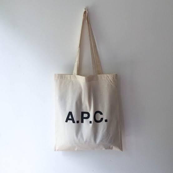 A.P.C. Canvas Tote Bag