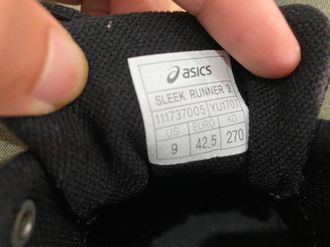 asics sleek runner 3