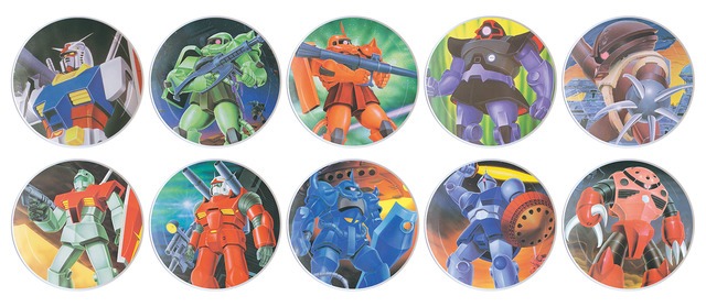 Bandai Mobile Suit Gundam 1979 Gunpla 40th Anniversary Ichiban Kuji Mini Dish Plate Hobbies Toys Toys Games On Carousell