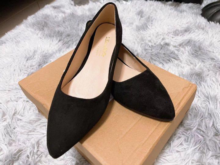 Black sale cover shoes