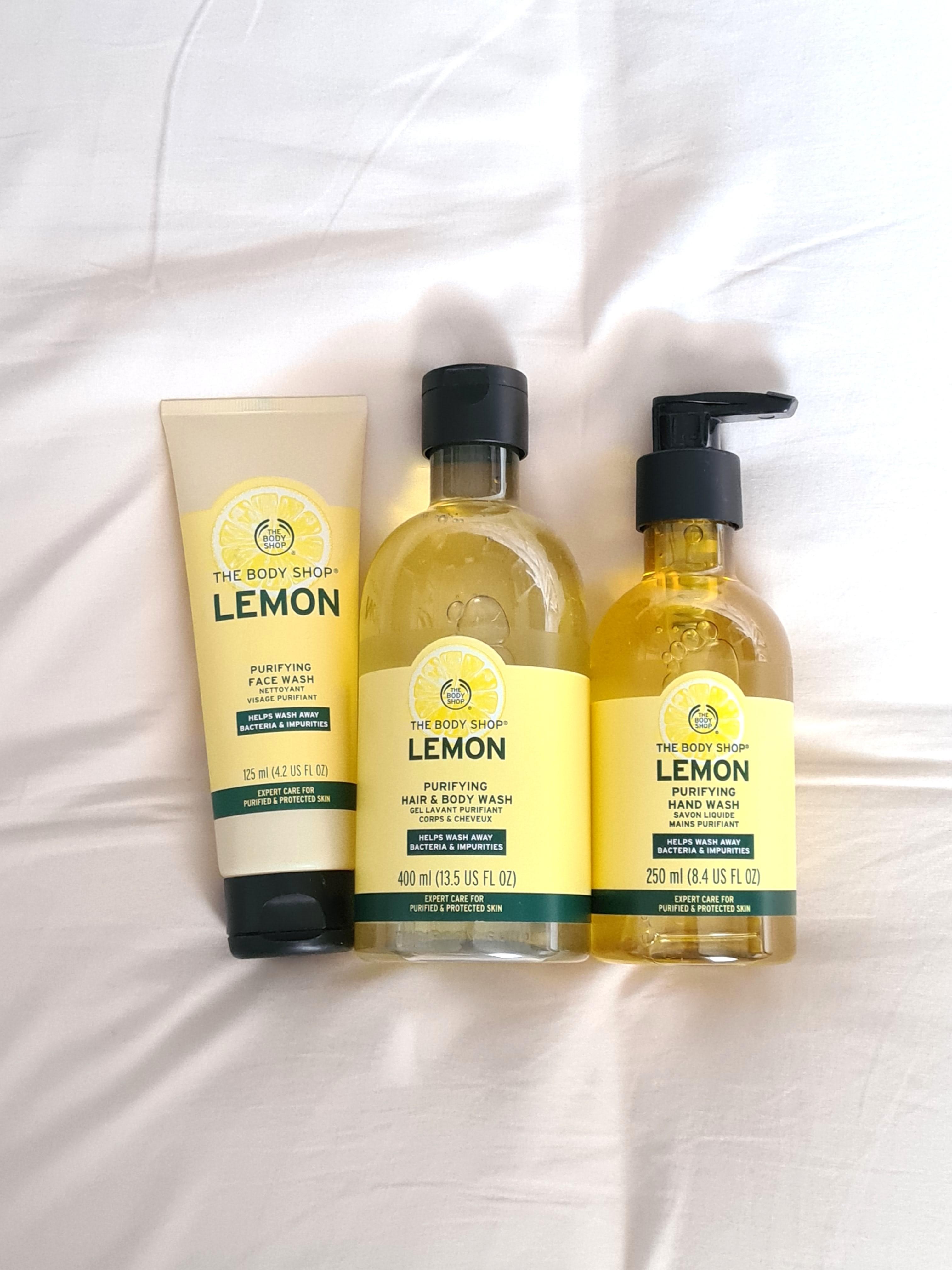 lemon purifying face wash