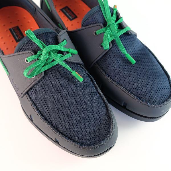 Bnew SWIMS Norway Loafers Size 10 (Category: Dress Shoes) located in Makati City. Submitted by baselos (Listing ID 1068984874, Image 2). Description: Made in Norway. Brand new. Water Resistant Mesh Boat Moccasin Shoes This style is machine-washable and antimicrobial for safety and long time use. The SWIMS Penny Loafer reinvents a classic—the 19th-century Norwegian Aurland penny loafer—with contemporary style and reliable functionality. A non-mark
