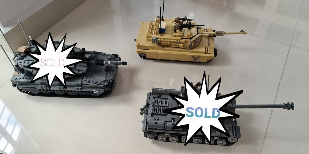 Brickmania Tanks M1A2 Abram Hobbies Toys Toys Games on