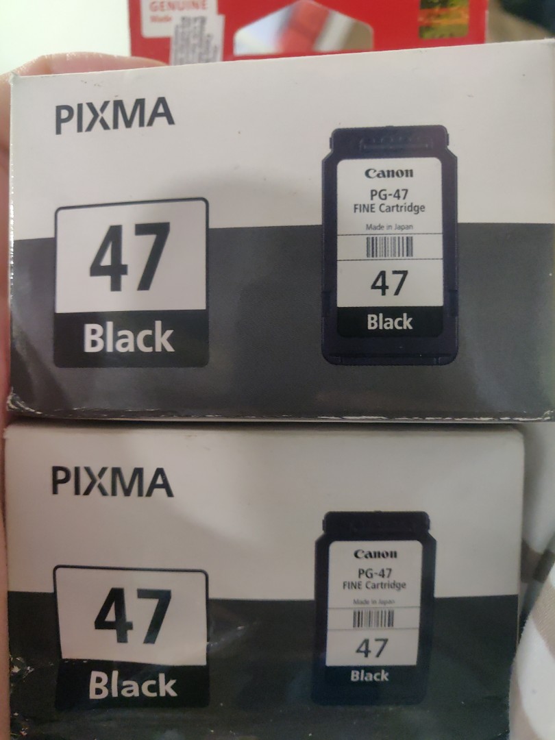 pg 47 cartridge ink capacity
