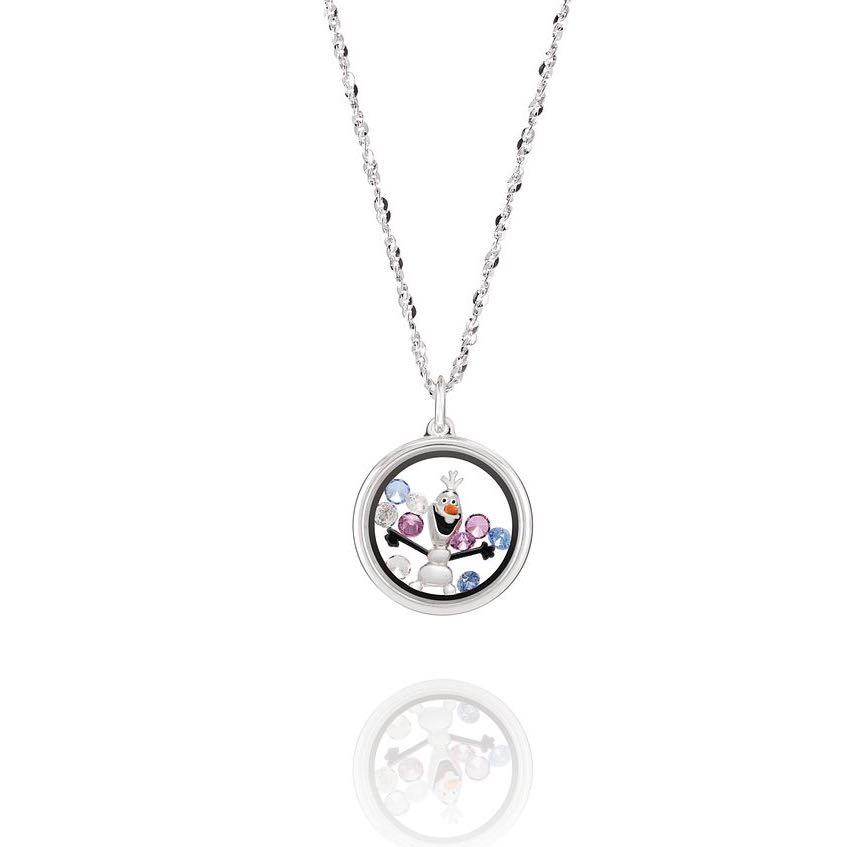 Chamilia Disney Frozen 2 Drifting Olaf Sterling Silver Floating