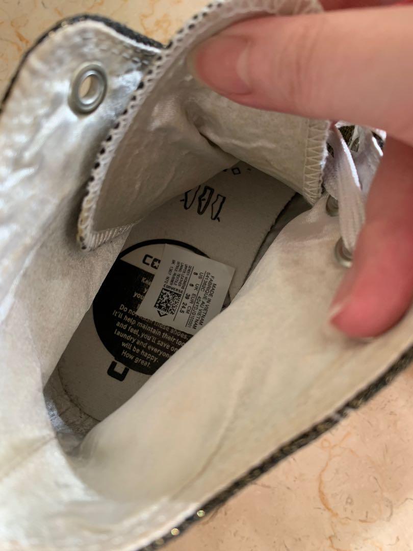 platform converse sizing