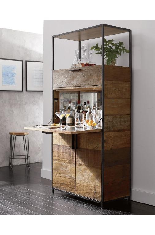 Crate Barrel Bar Cabinet Clive