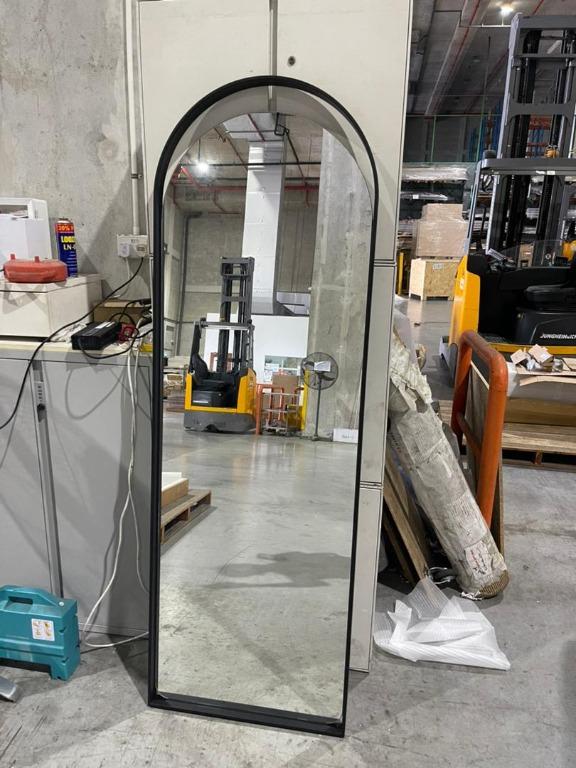 Crate & Barrel Floor Mirror Aosta, Furniture & Home Living, Furniture
