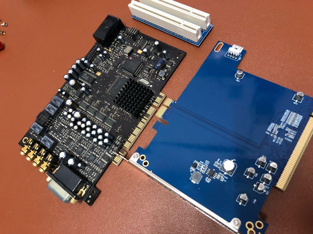 Creative Sound Blaster X-Fi Elite Pro SB0550 Soundcard & PCI to PCIE ...