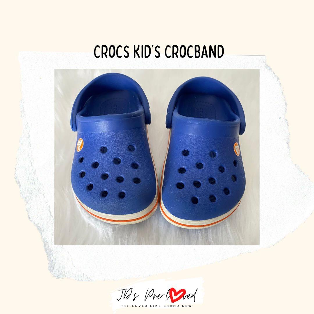 Crocs Kid's Blue Crocband, Babies 