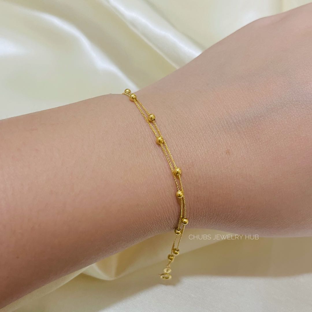 PRE-ORDER Double Chain Bracelet, Women 