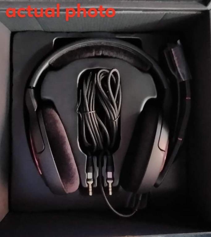 EPOS I Sennheiser GAME ONE Gaming Headset Noise canceling mic Flip To Mute Audio Headphones Headsets on Carousell