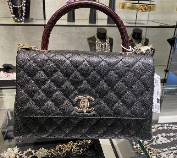 Europe Brand New Chanel Coco Handle Medium Size. Hard to Find?, Luxury,  Bags & Wallets on Carousell