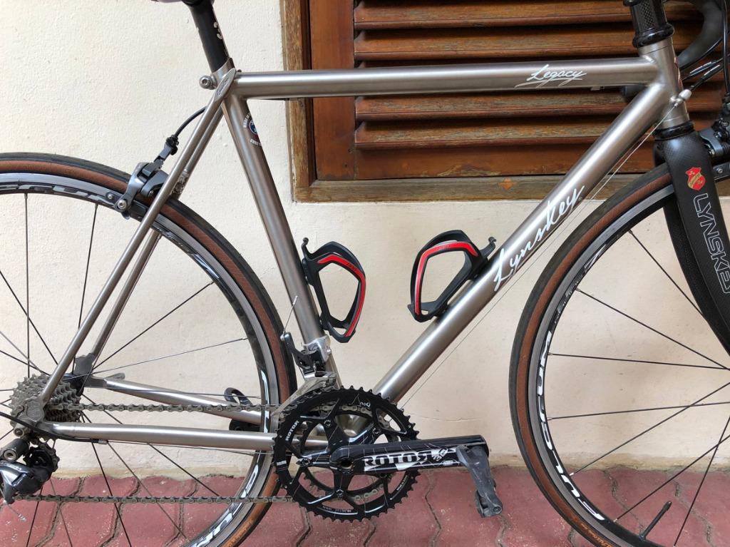 Frame Sepeda Lynskey Legacy 30th Anniversary Edition Titanium Limited Mulus