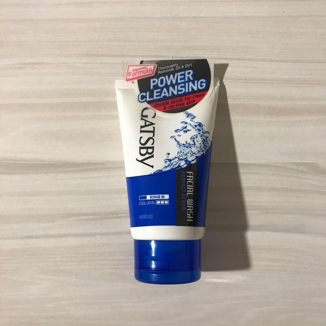 gatsby facial wash perfect scrub