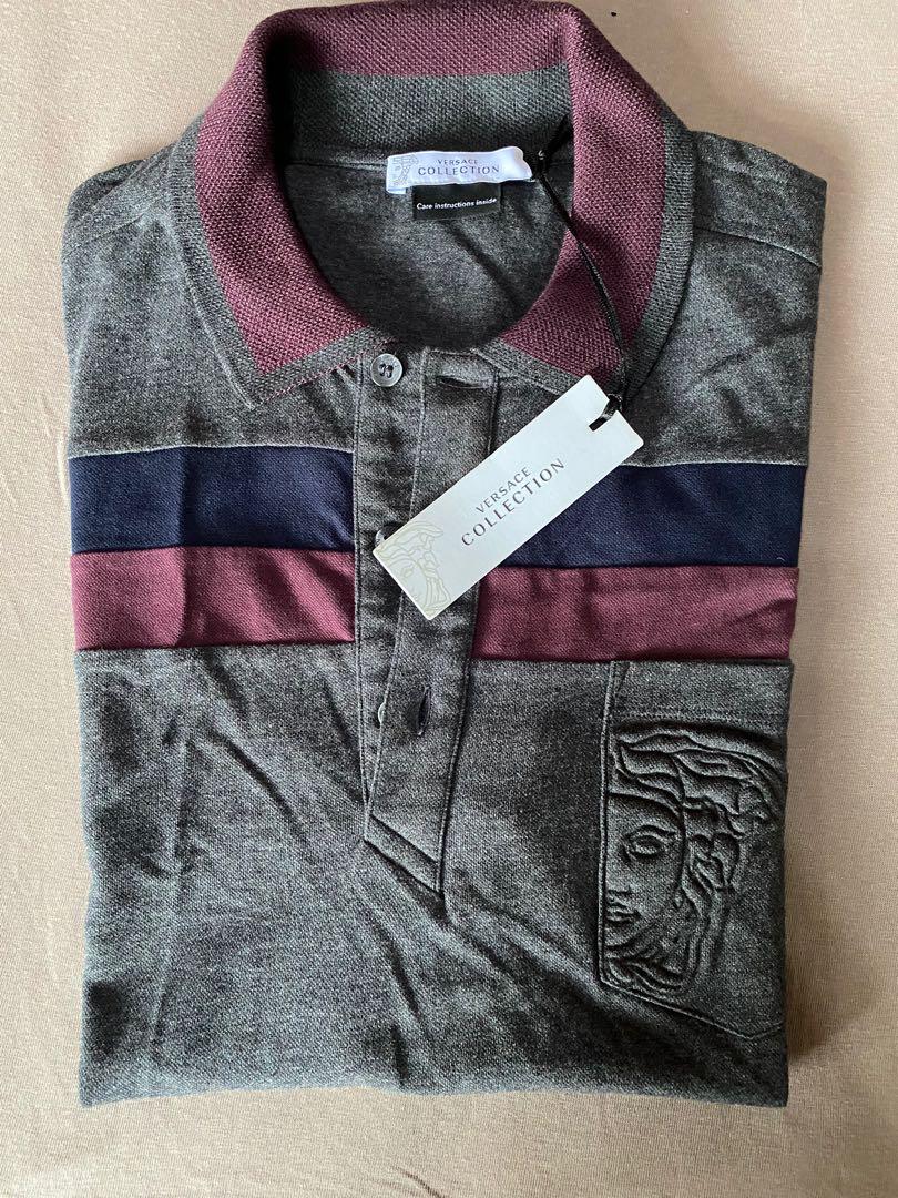 versace collection polo t shirt