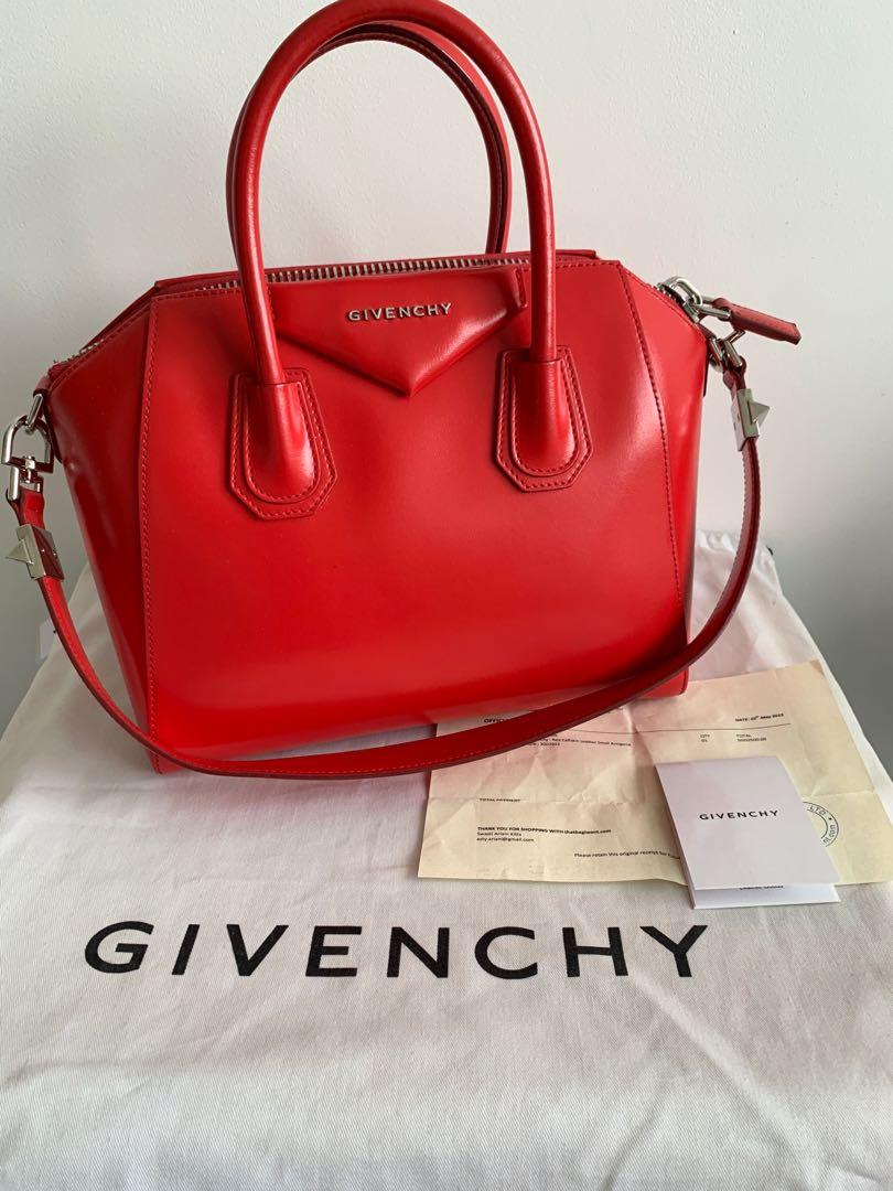 Givenchy antigona medium red outlet