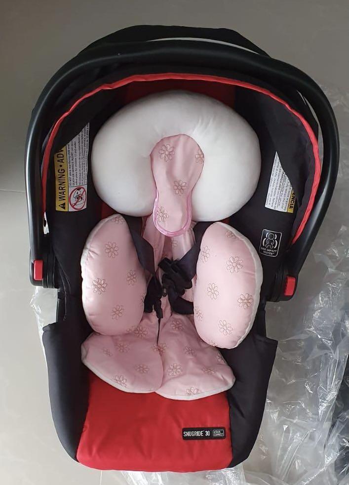 Graco Pace Pram Stroller Car Seat Combo Set Babies Kids Going Out Strollers on Carousell