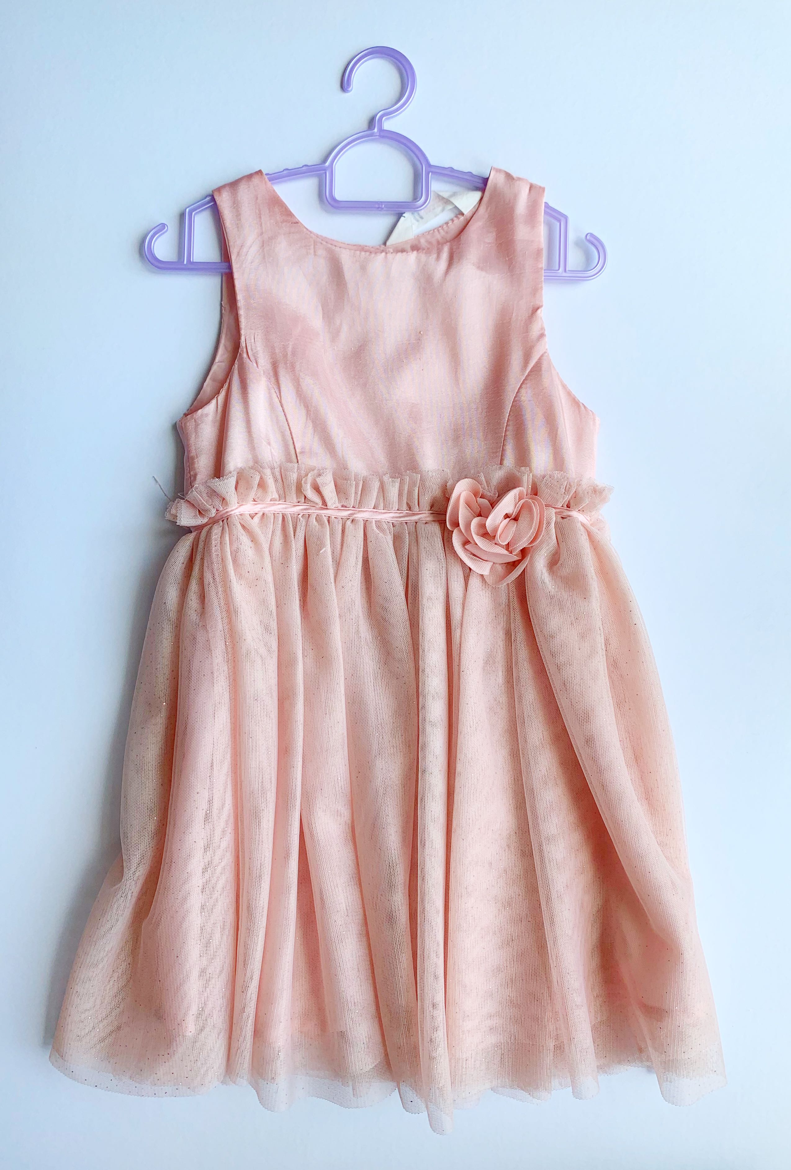 H&m girls store pink dress