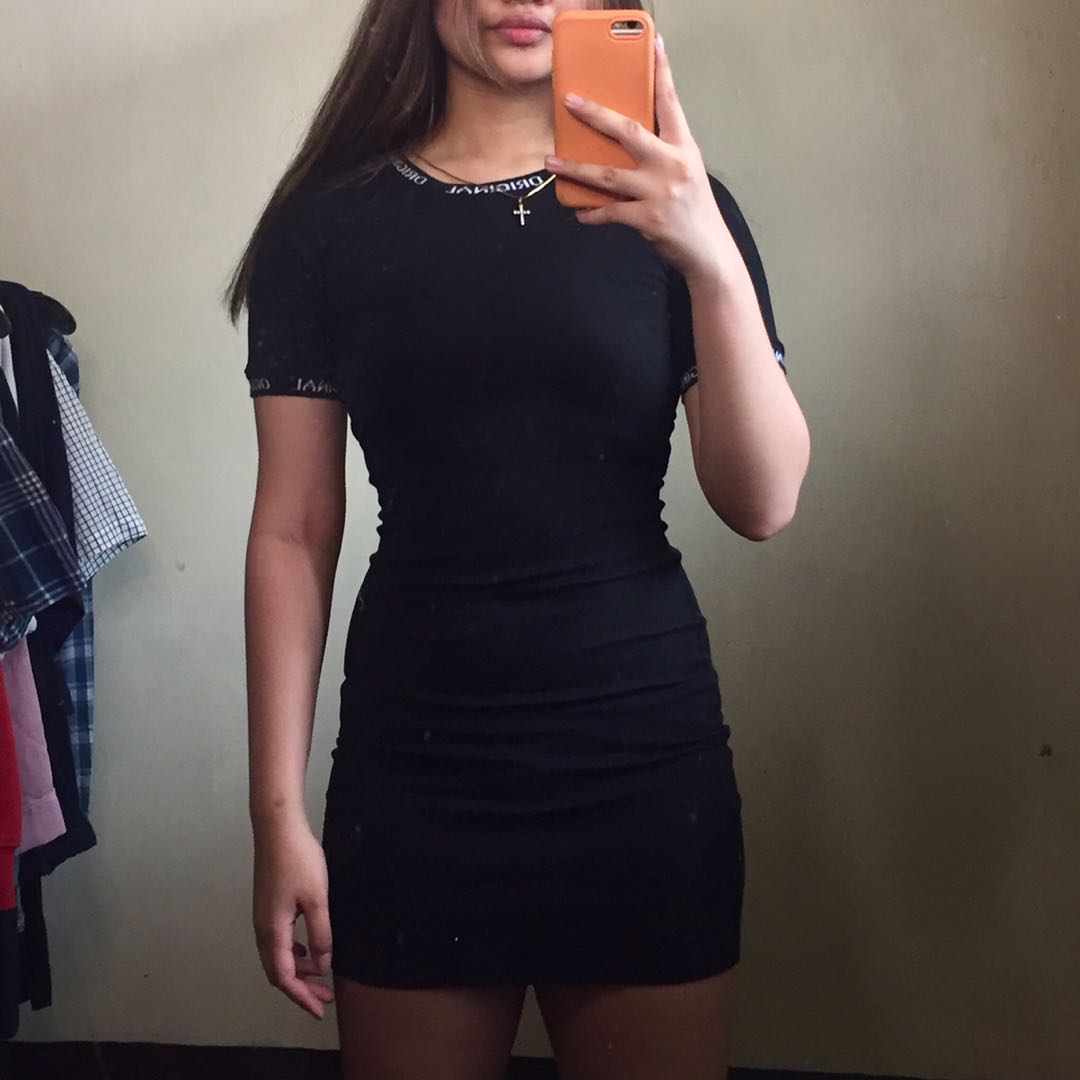 h\u0026m 'original' baddie bodycon dress 