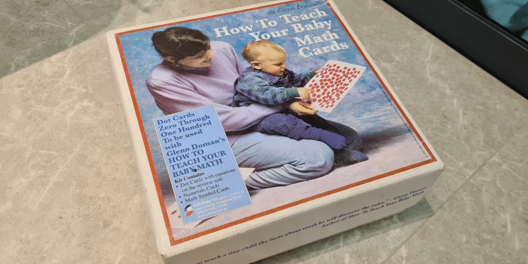 How to teach your Baby Math Cards, Hobbies & Toys, Books & Magazines
