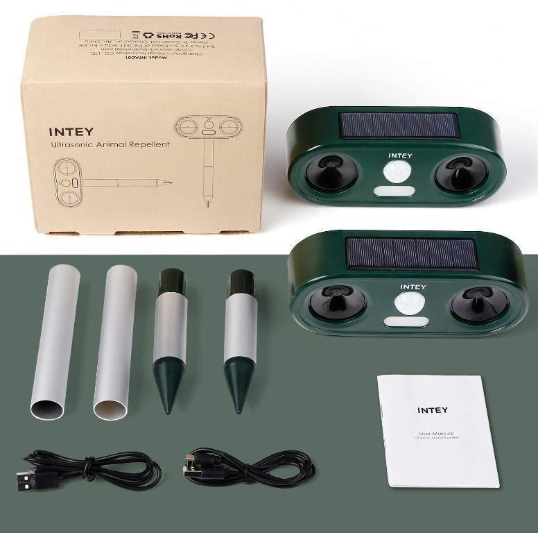 Cat Repellent, High Power Animal Repellent And Ultrasonic Sound With