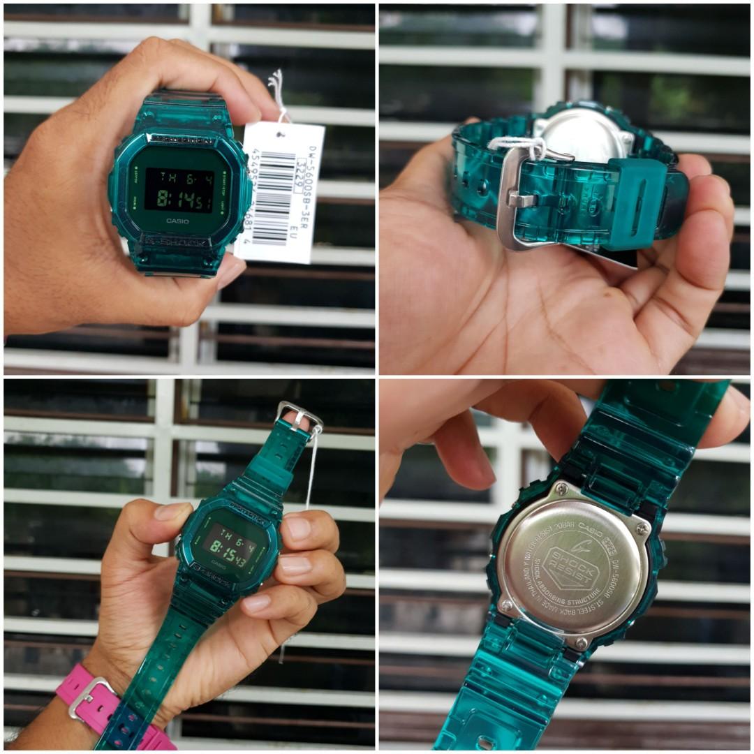 JAM G SHOCK ORIGINAL HIJAU JELLY WARNA KHAS COD SHAH ALAM Men s