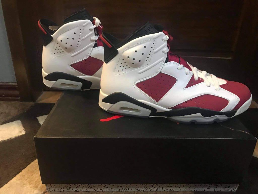 carmine 6 size 13