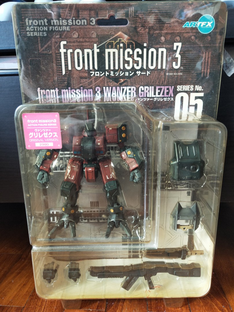 Kotobukiya Artfx Front Mission 3 No 05 Action Collection Figure Toys Games Bricks Figurines On Carousell
