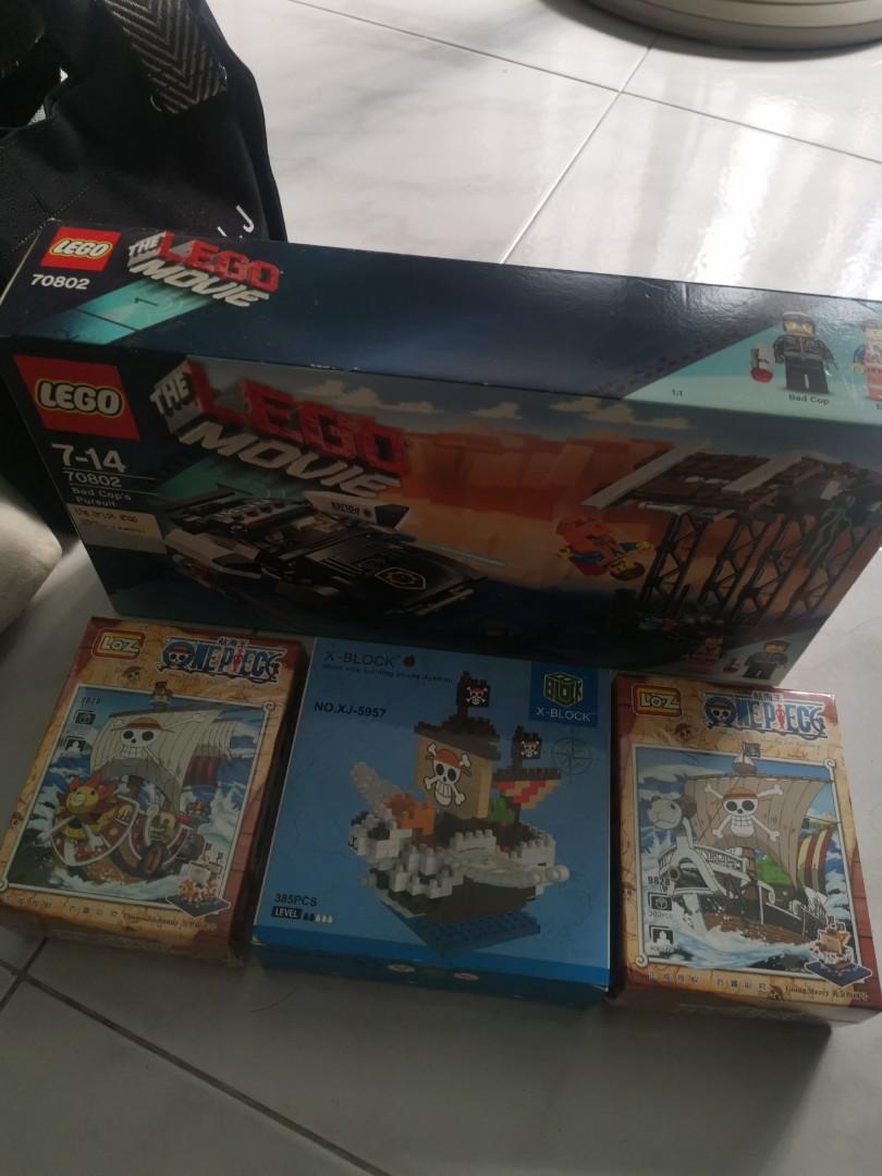 Lego And One Piece Blocks Set Hobbies Toys Toys Games On Carousell