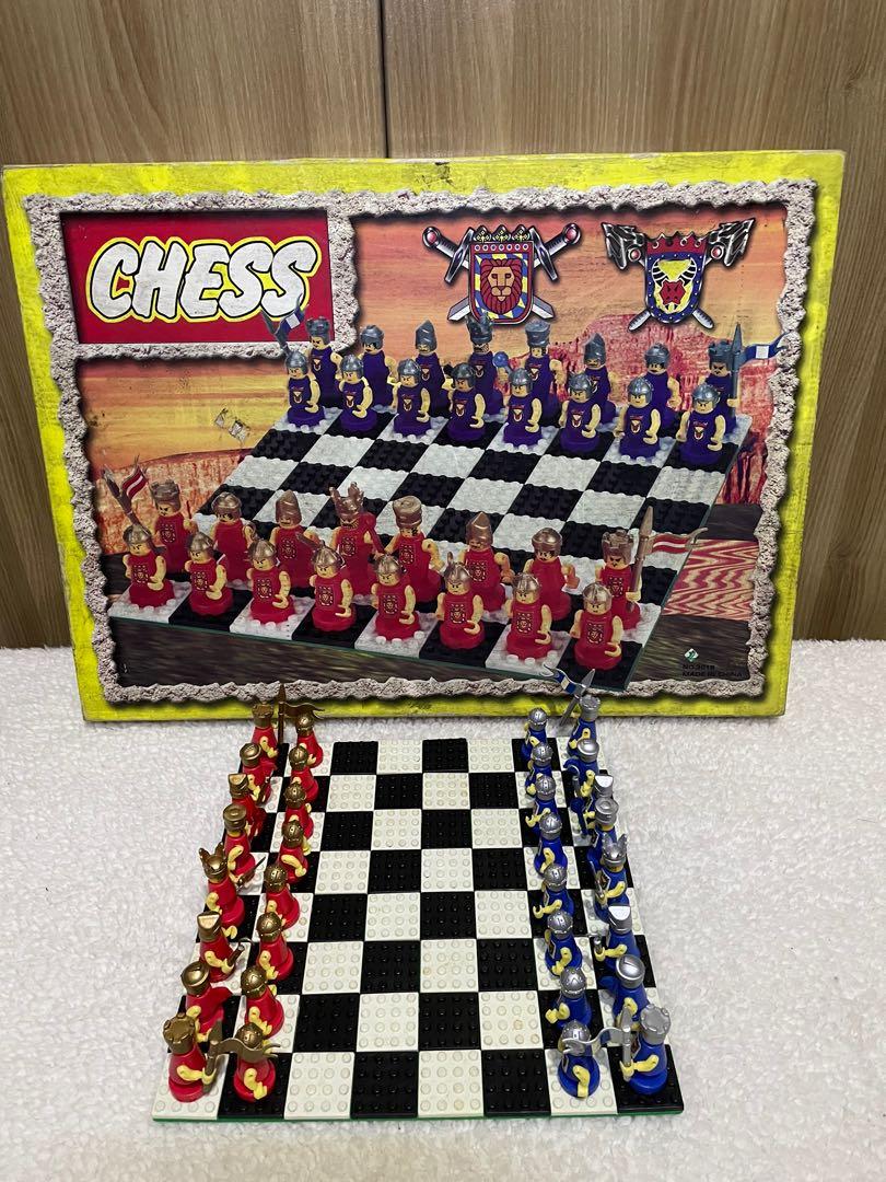 lego knights kingdom chess set