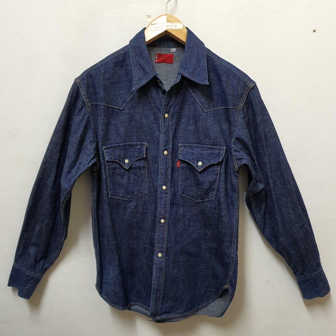 Levi s Red Tab LS Denim Shirt JAPAN M. Original Men s Fashion