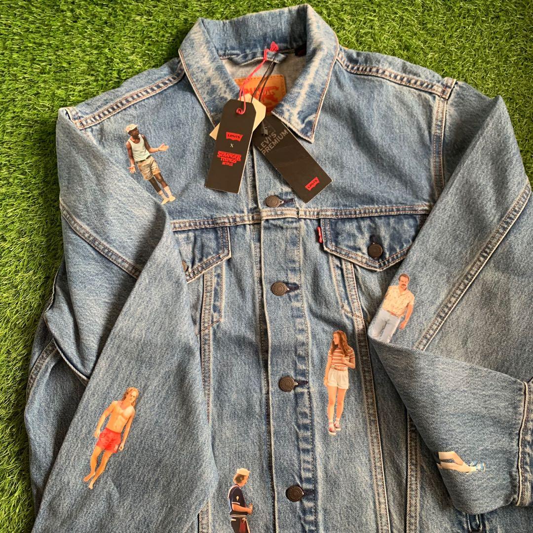 Levis X Stranger Things Denim Jacket, Men's Fashion, Coats, Jackets and  Outerwear on Carousell