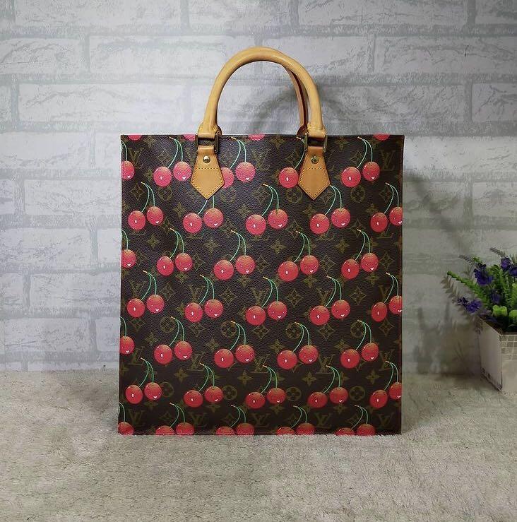 LOUIS VUITTON Cherry Tote Bag Fesyen Wanita Tas Dompet di