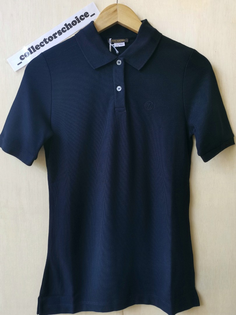 Louis Vuitton Knitted Polo Shirt, Luxury, Apparel on Carousell