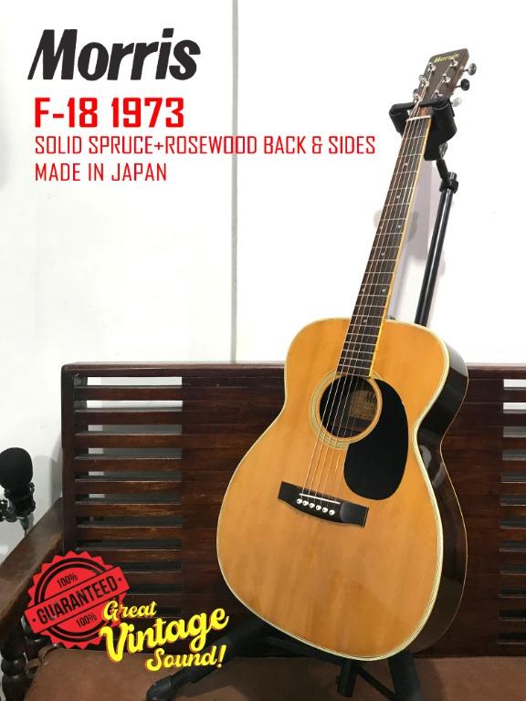 72%OFF!】 Morris F-18 Japan vintage abubakarbukolasaraki.com
